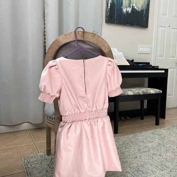 Habitual faux leather dress for girls - Picture 2 of 6